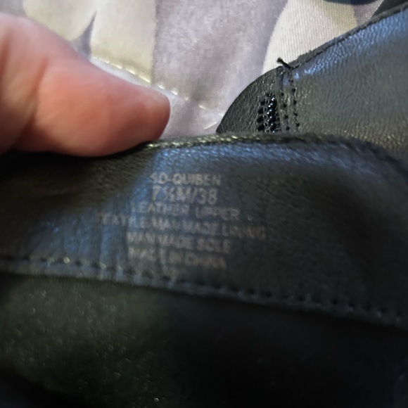 Sole Society brand new leather boots with block heel. genuine leather. - Picture 8 of 9